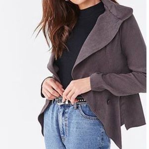 Seamed Double-Breasted Jacket